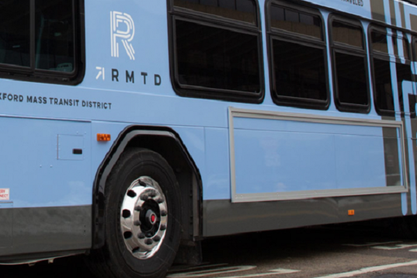 Rockford Mass Transit Bus